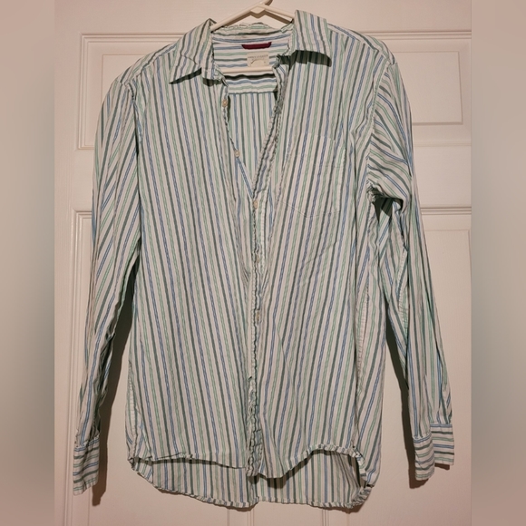 American Eagle long sleeve button down shirt- Size Large - Picture 4 of 4